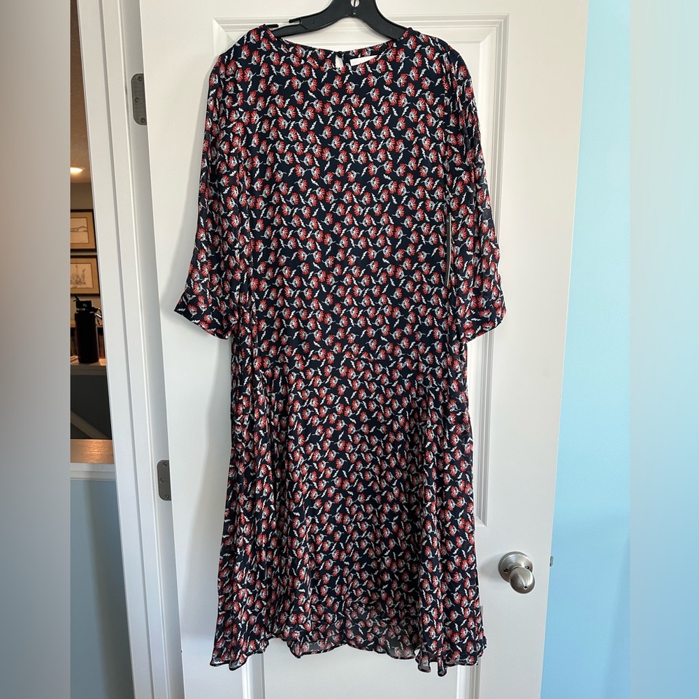 Anthropologie midi dress